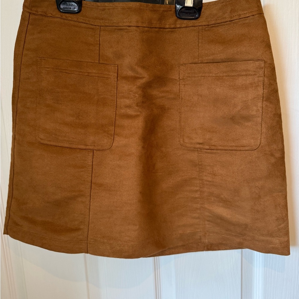 Old Navy Tan A-Line Mini Skirt Casual